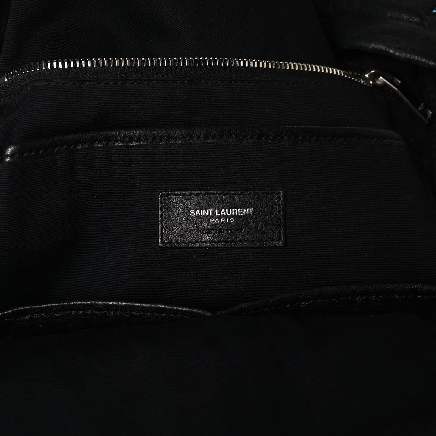 Lambskin Star Applique Mini City California Backpack Black