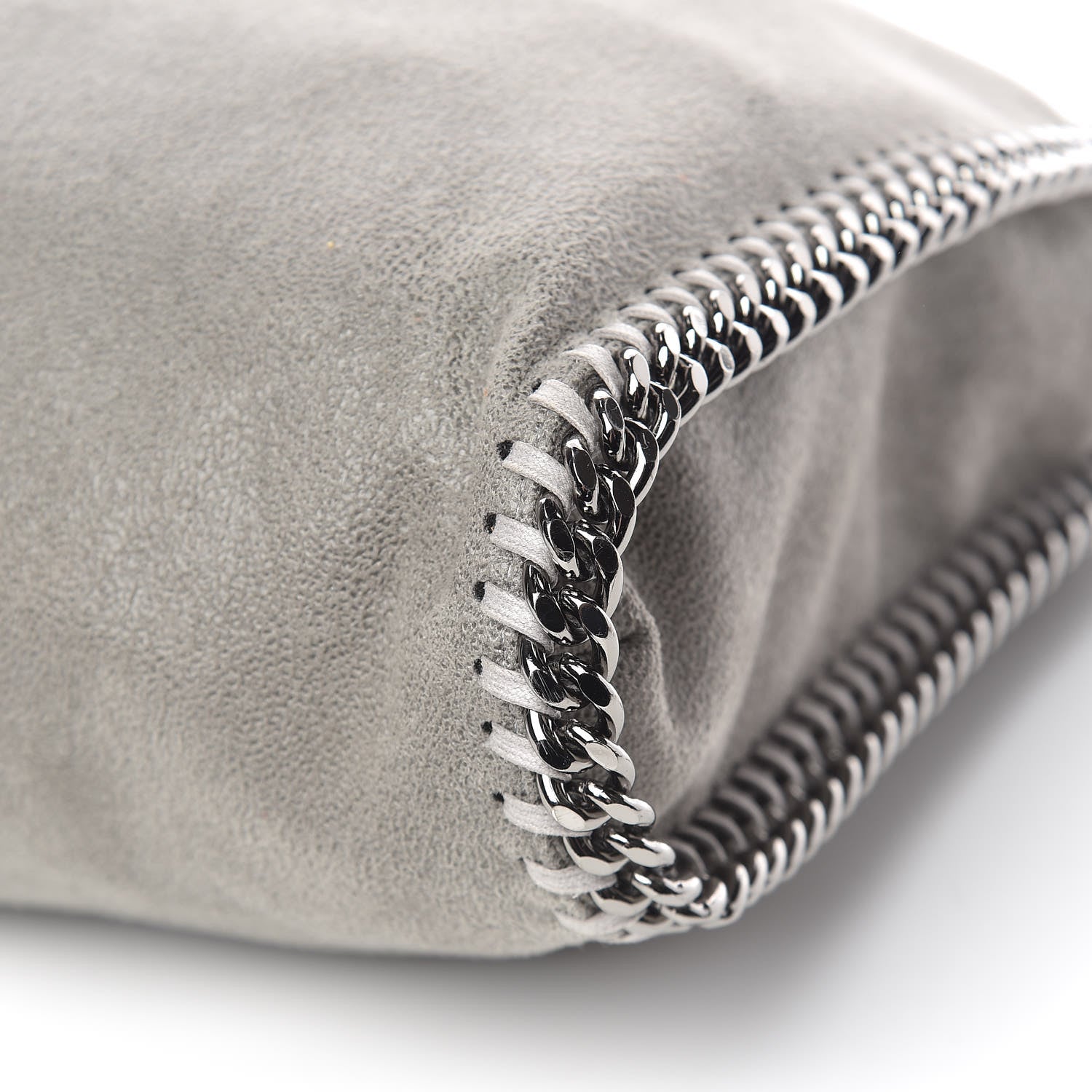 Stella McCartney Shaggy Deer Small Falabella Tote Light Grey 9 of 10