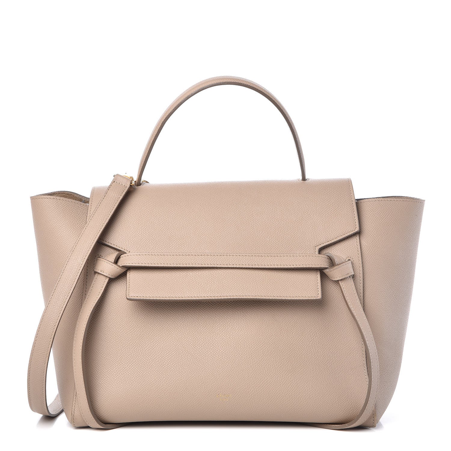 Celine Grained Calfskin Mini Belt Bag Light Taupe 1 of 16