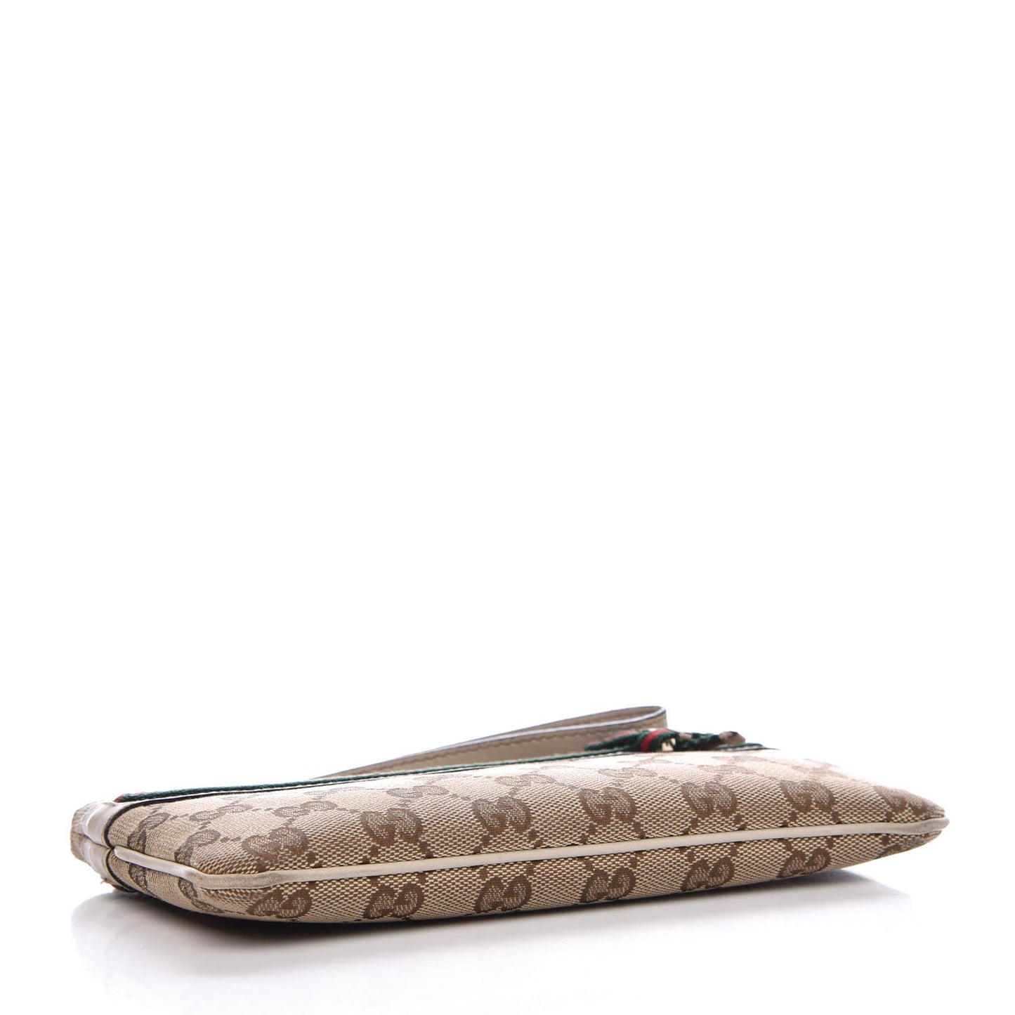 Monogram Mayfair Wristlet Off White