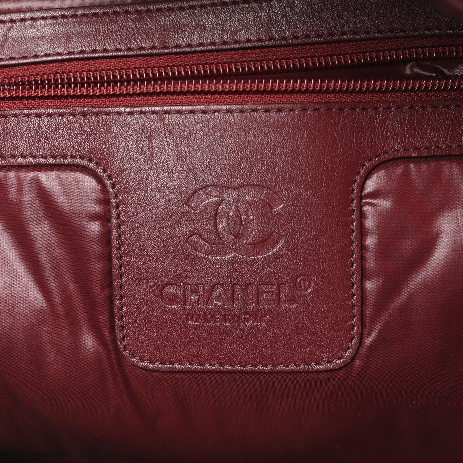 Chanel Nylon Quilted Coco Cocoon Backpack Black 6 of 11