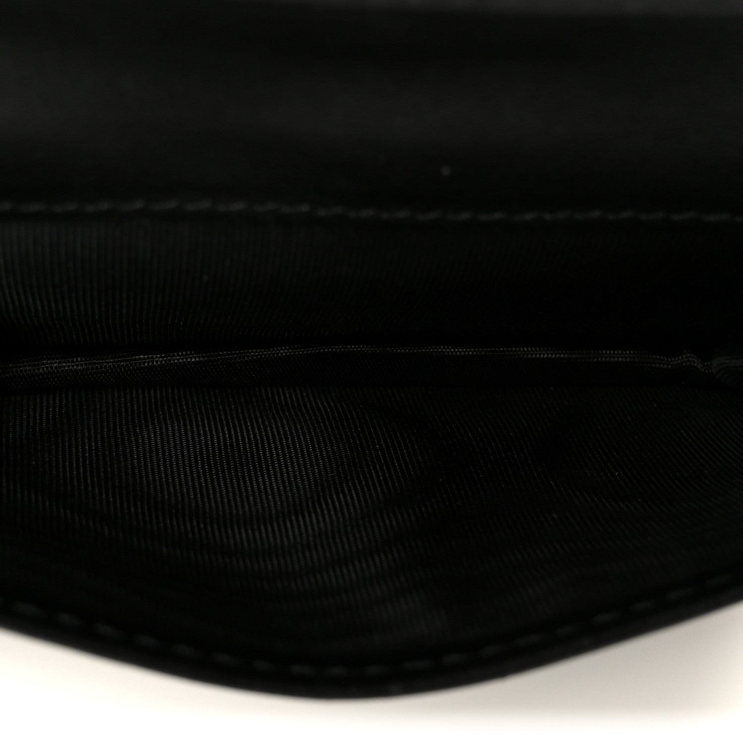 Christian Dior Patent Cannage Small Lady Dior Flap Card Holder Black 5 of 8