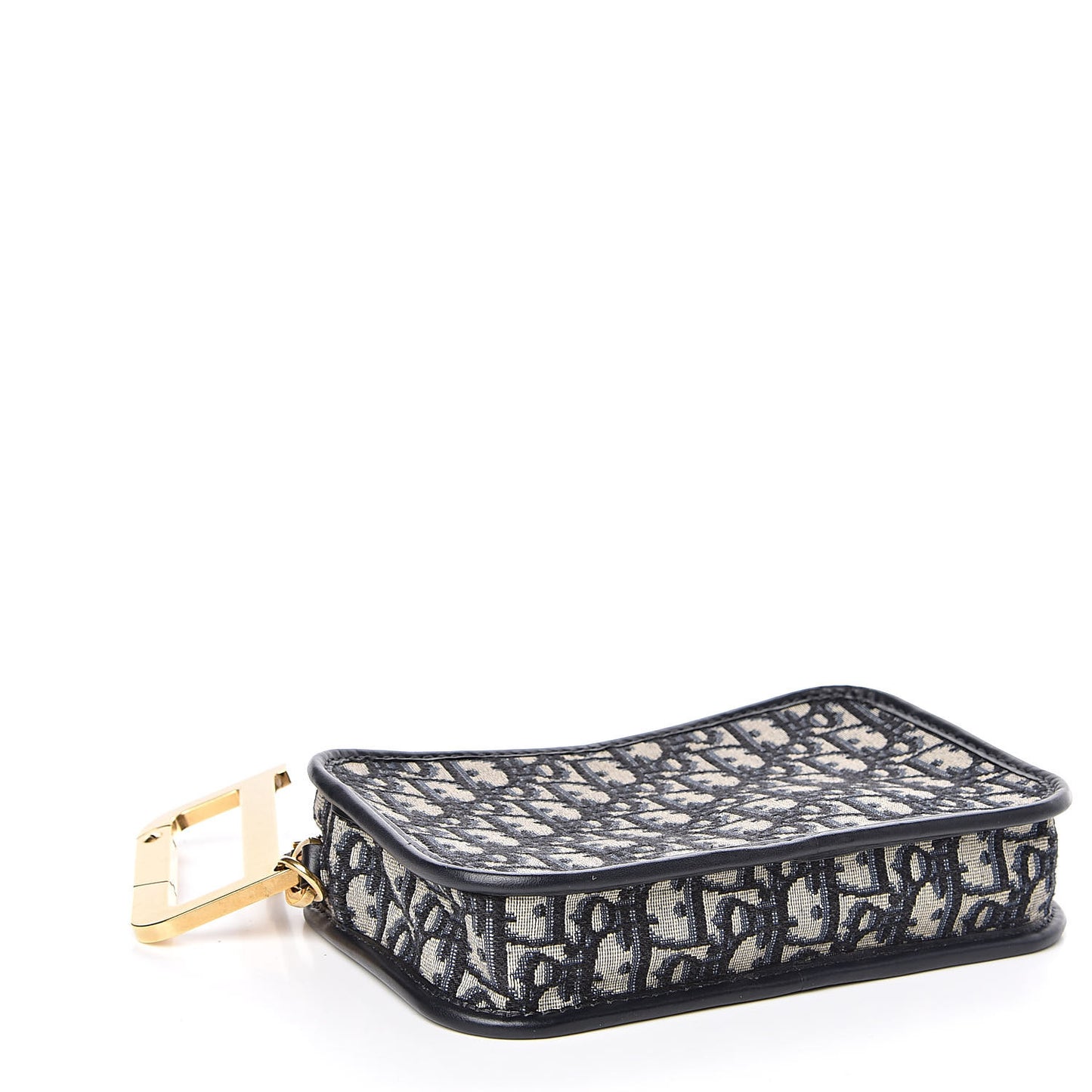 Oblique Diorquake Clutch Blue