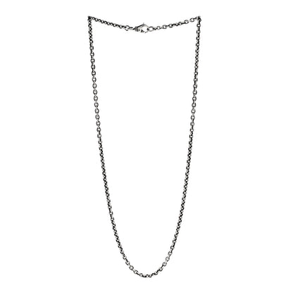 Chrome Hearts Sterling Silver 4mm Chain Necklace 3 of 6