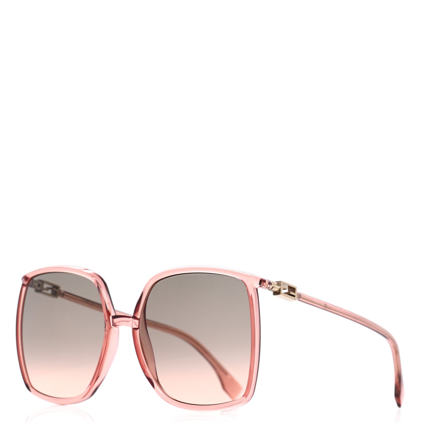 Acetate Square Oversized Sunglasses FF 0431/G/S Pink