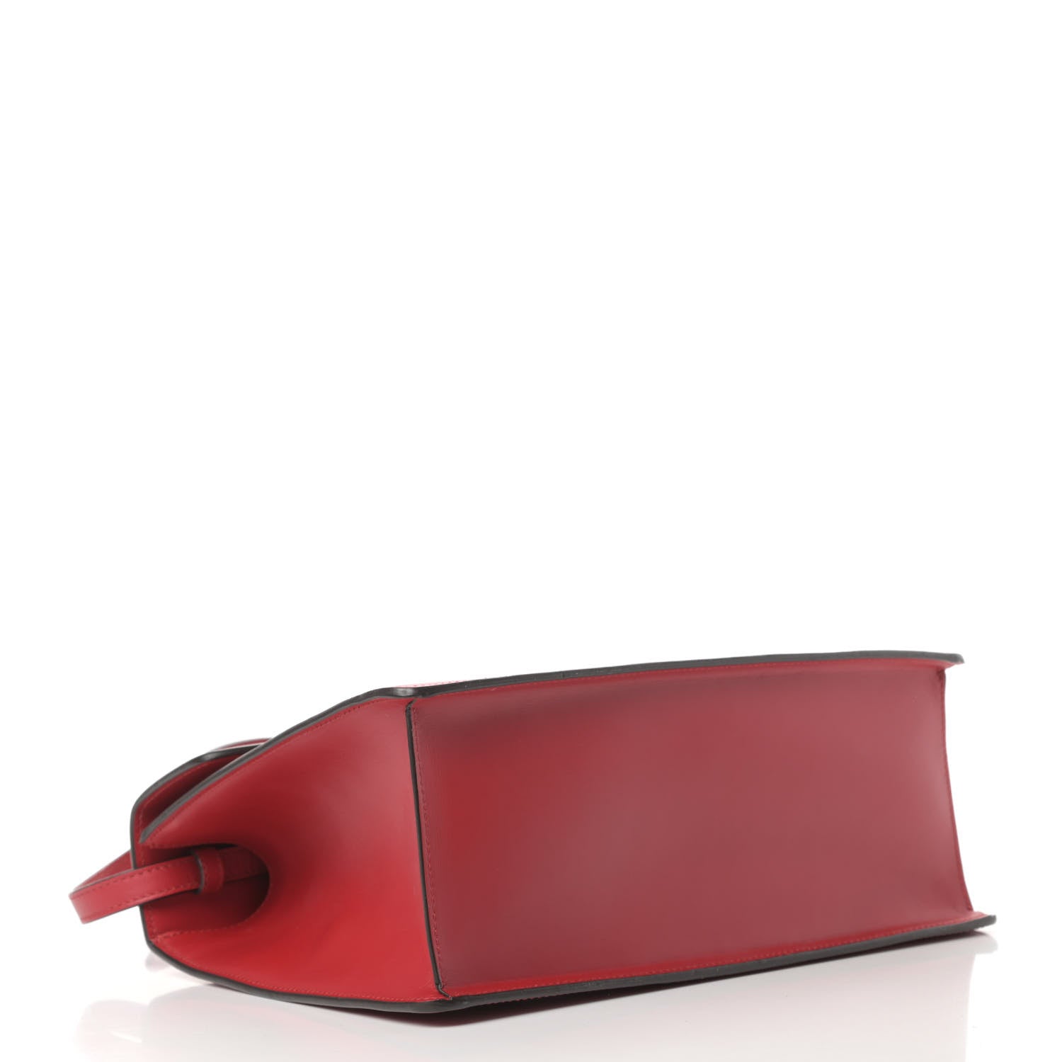 Gucci Calfskin Medium Sylvie Top Handle Bag Hibiscus Red 4 of 12