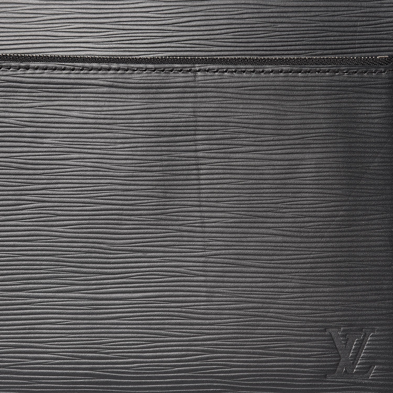 Louis Vuitton Epi Neverfull MM Black 10 of 13