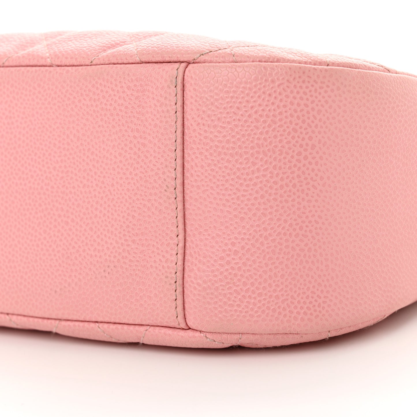 Caviar Quilted Timeless CC Shoulder Bag Pink