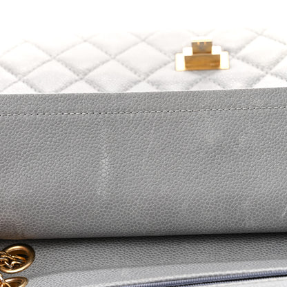 Chanel Caviar Quilted 2.55 Reissue 226 Flap Light Grey 11 of 14