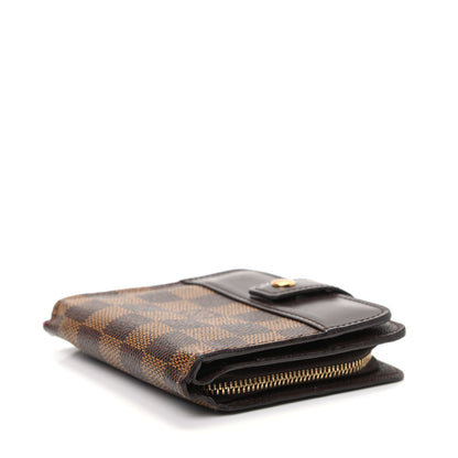 Louis Vuitton Damier Ebene Zippe Zipped Compact Wallet 4 of 8