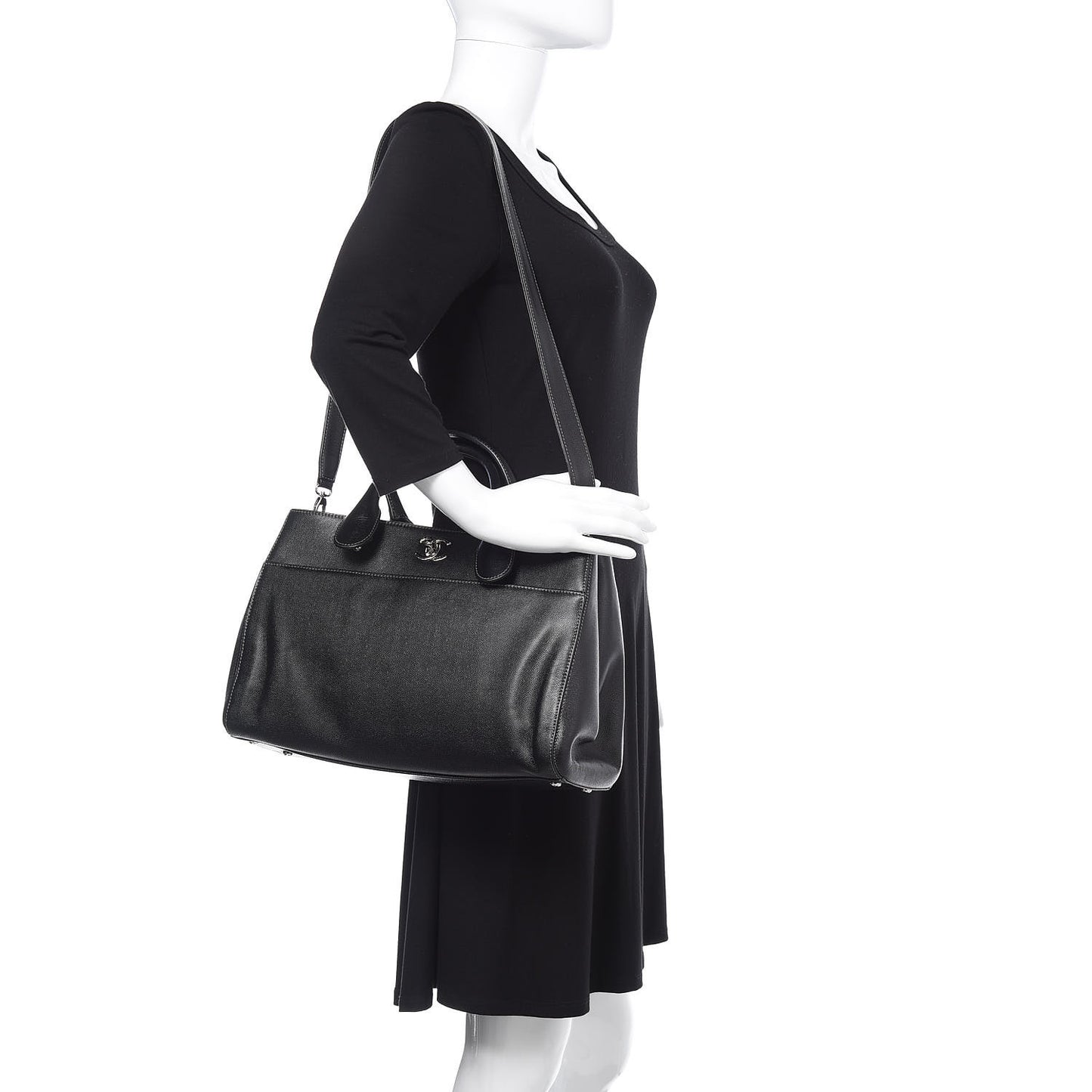 Caviar Cerf Executive Shopper Tote Black