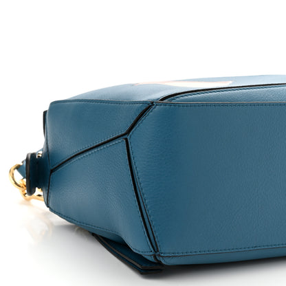 Loewe X SPIRITED AWAY Calfskin Bo Mouse Small Puzzle Bag Lagoon Blue 7 of 9