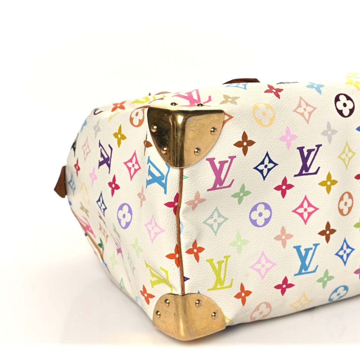 Monogram Multicolor Speedy 30 White