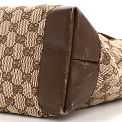 Gucci Calfskin Monogram Tall Tote Brown 10 of 14