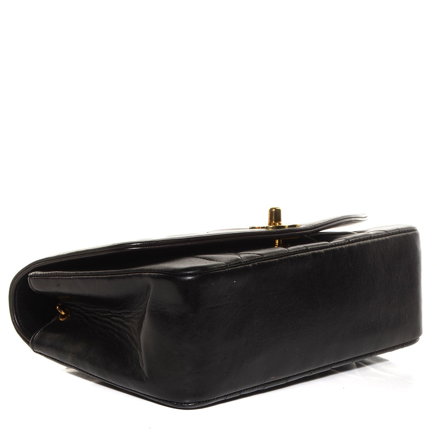 Chanel Lambskin Quilted Small Single Flap Black 4 of 8