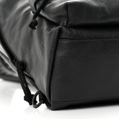 Balenciaga Grained Calfskin Small Explorer Backpack Black 8 of 10