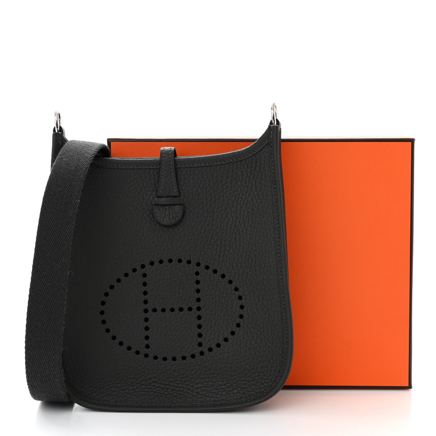 Hermes Taurillon Maurice Evelyne TPM Dark Bronze 11 of 11