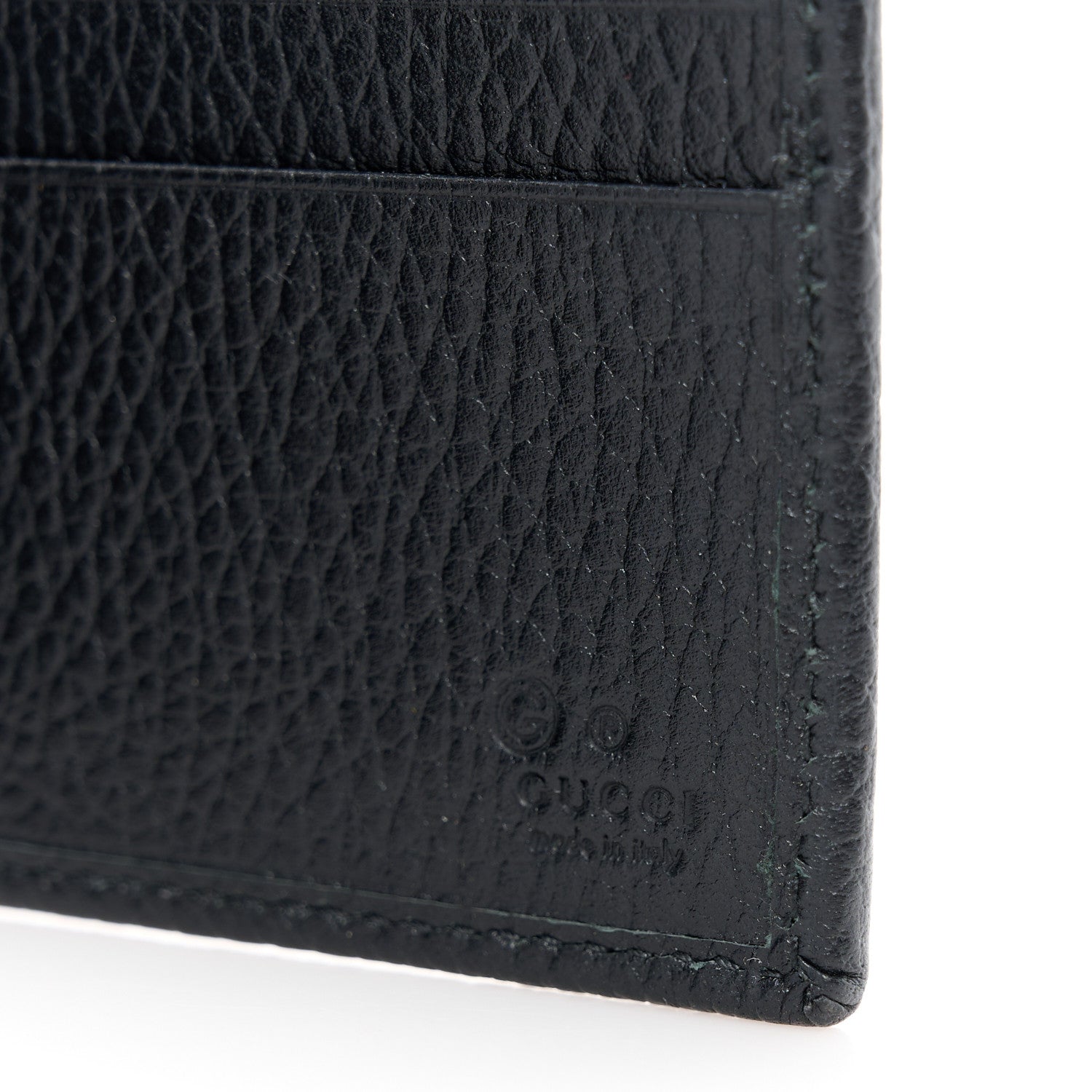 Gucci Nylon Monogram Bi-Fold Wallet Black 7 of 11