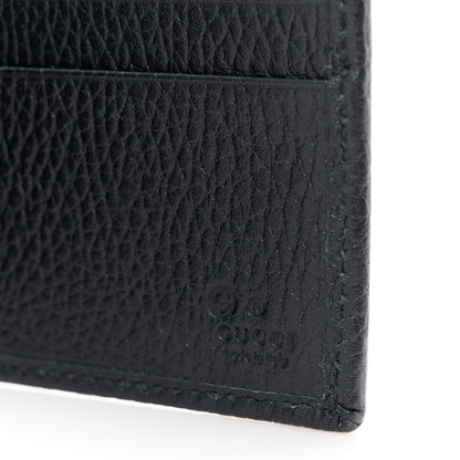 Gucci Nylon Monogram Bi-Fold Wallet Black 7 of 11