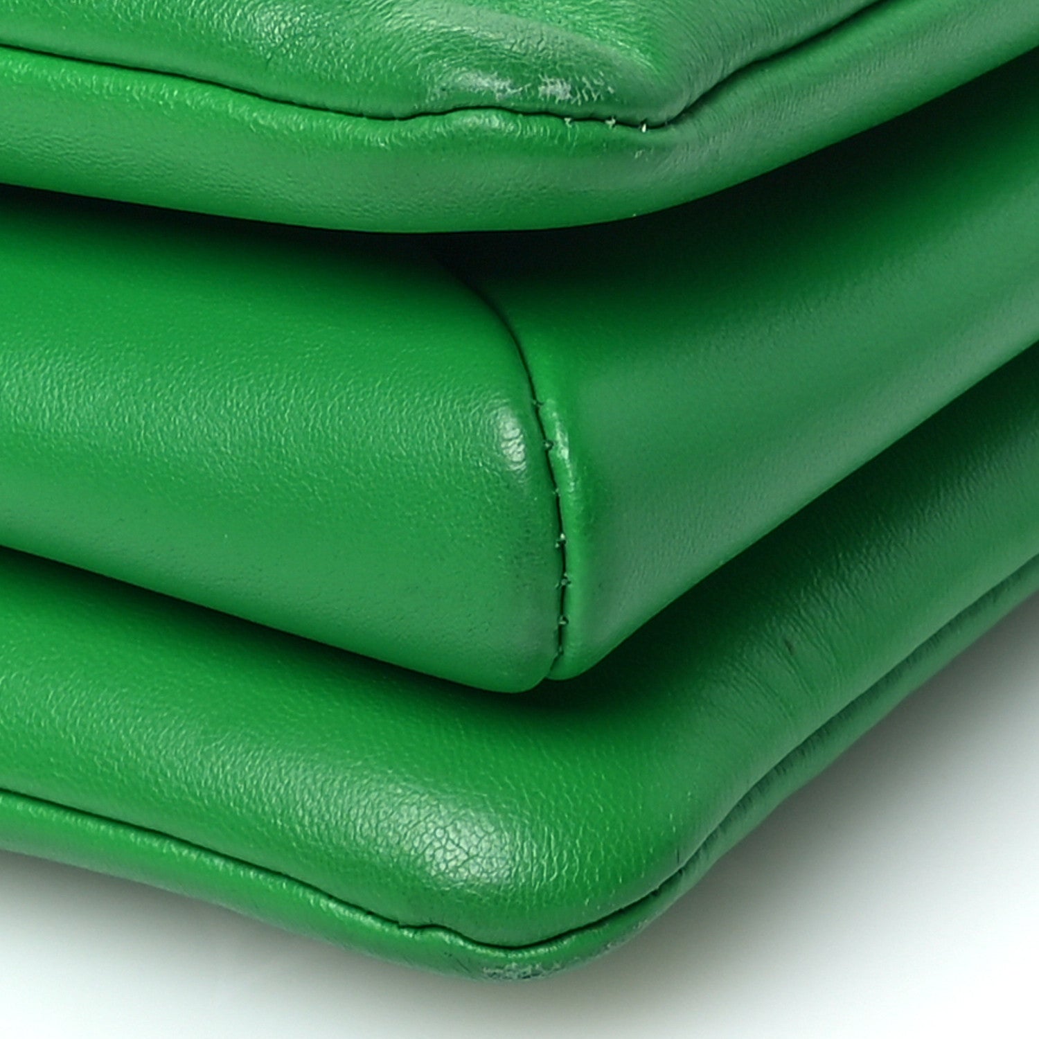 Louis Vuitton Lambskin Embossed Monogram LV Match Coussin PM Green White 9 of 9