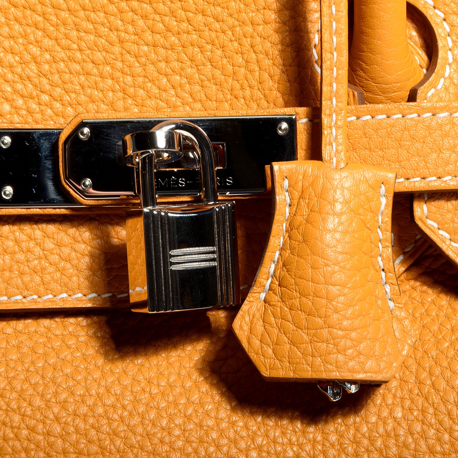 Hermes Togo Birkin 35 Moutarde 9 of 10