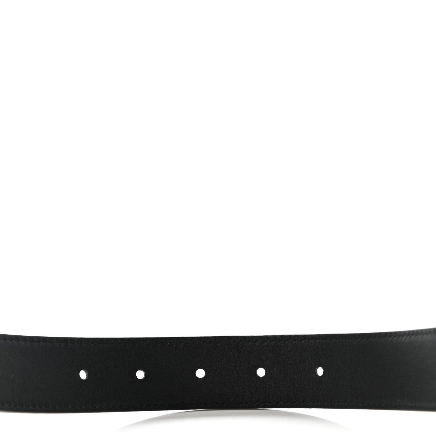 Gucci Calfskin Double G 30mm Belt 80 32 Black 4 of 6
