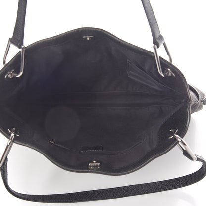 Gucci Monogram Medium Eclipse Shoulder Bag Black 5 of 9