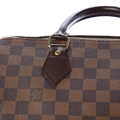Louis Vuitton Damier Ebene Speedy 30 9 of 9