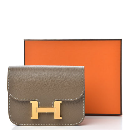 Hermes Epsom Constance Slim Wallet Etoupe 8 of 8