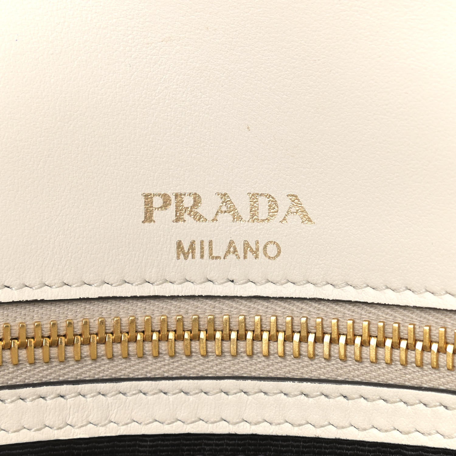 Prada Saffiano Flap Shoulder Bag Talco 5 of 12