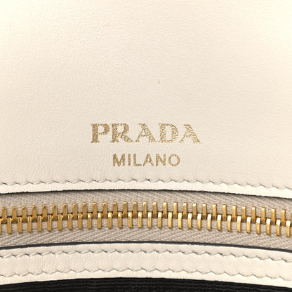 Prada Saffiano Flap Shoulder Bag Talco 5 of 12