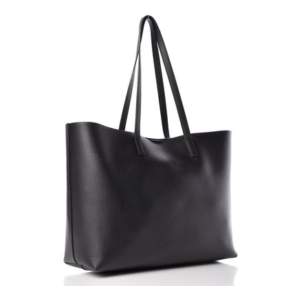 Saint Laurent Calfskin Large Shopping Tote Black 4 of 17