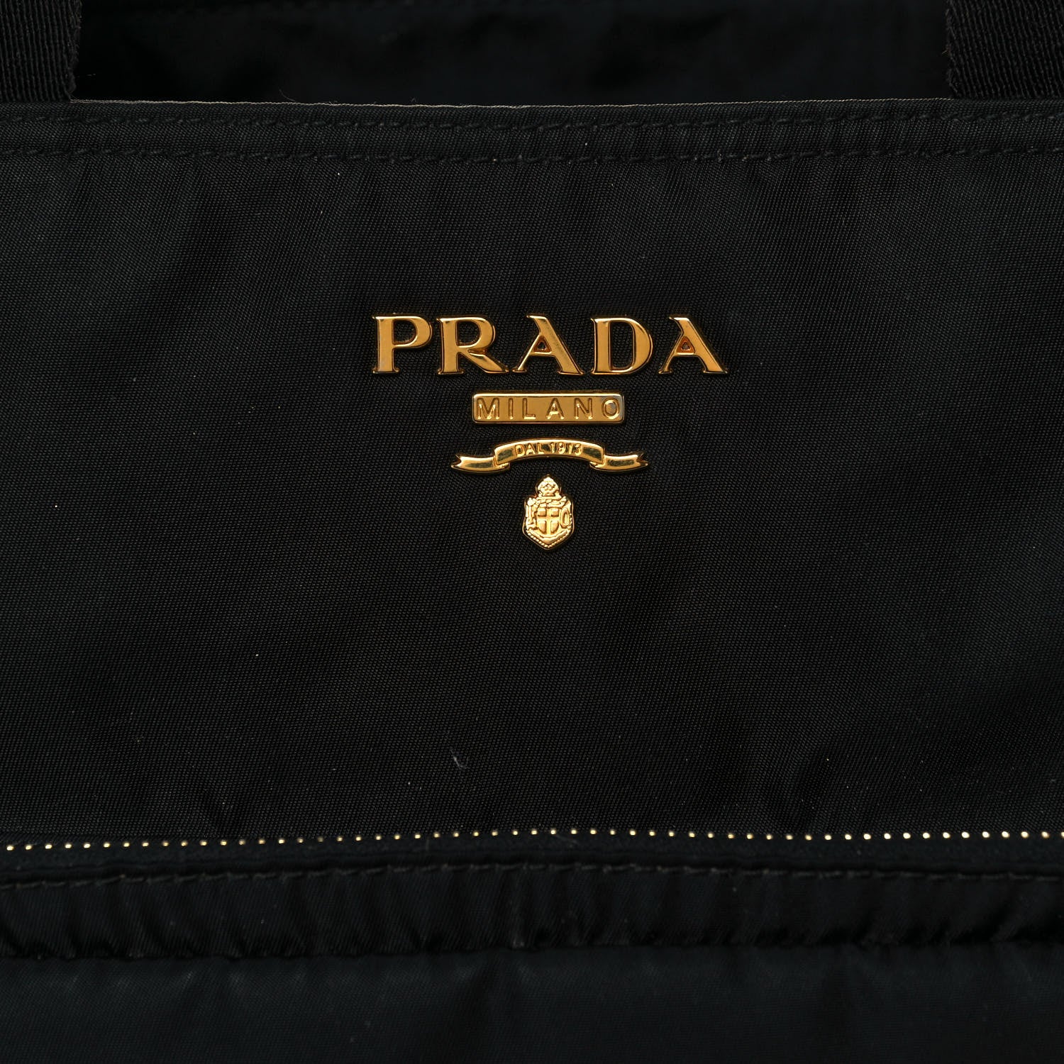 Prada Nylon Vela Baby Bag Black 8 of 15