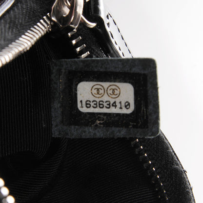 Chanel Patent Quilted Zip Coin Purse Black 7 of 7