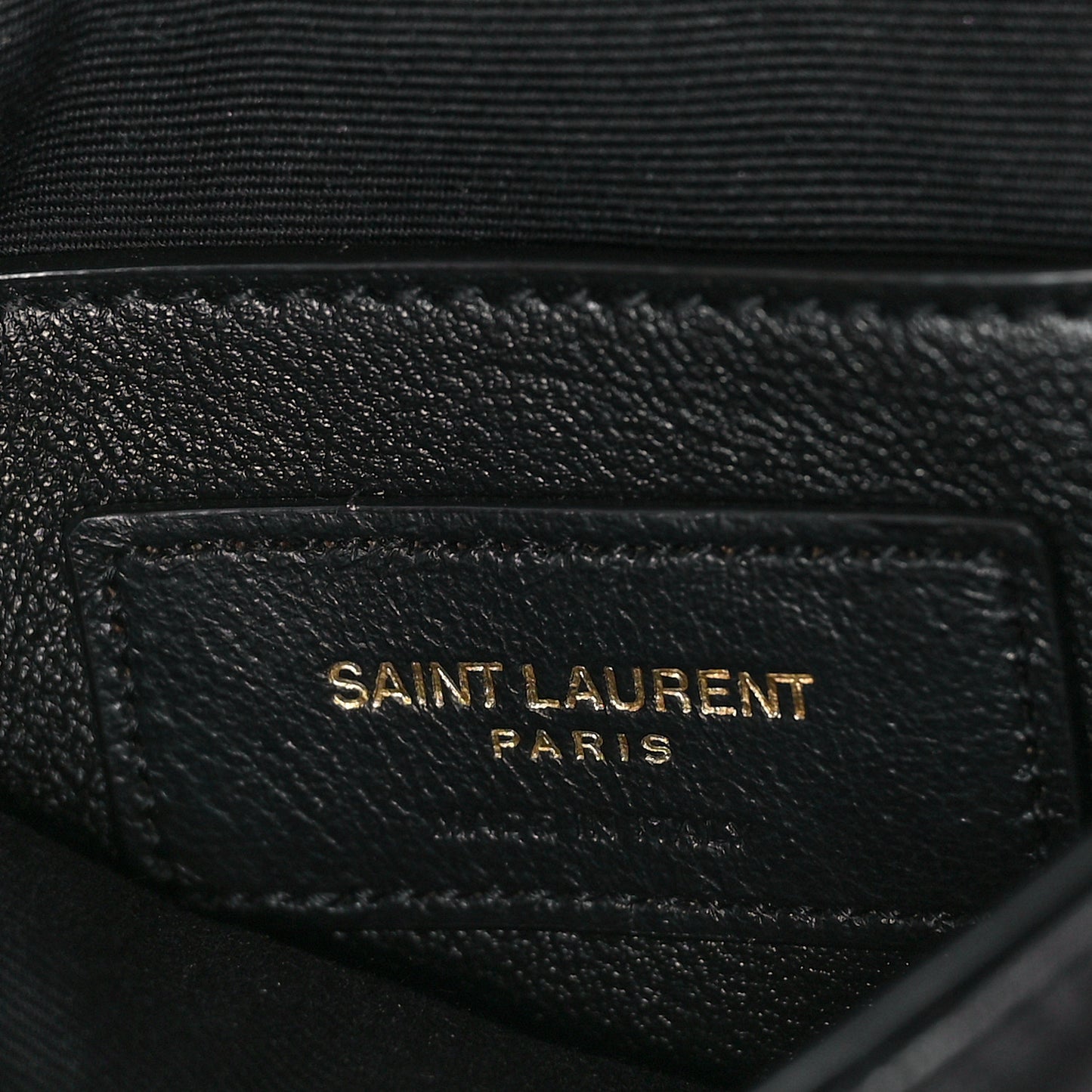 Lambskin Quilted Double Flap Bag Black