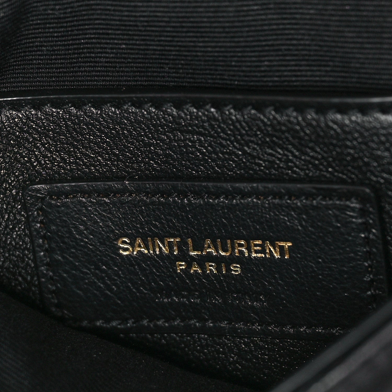 Saint Laurent Lambskin Quilted Double Flap Bag Black 6 of 8