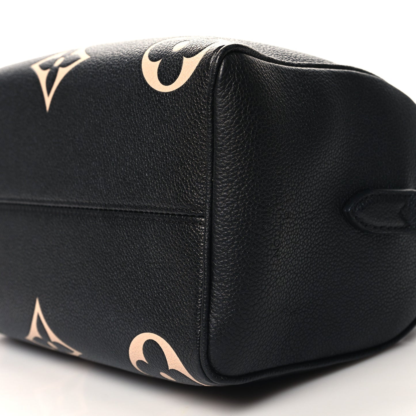 Empreinte Monogram Giant Speedy Bandouliere 25 Black Beige