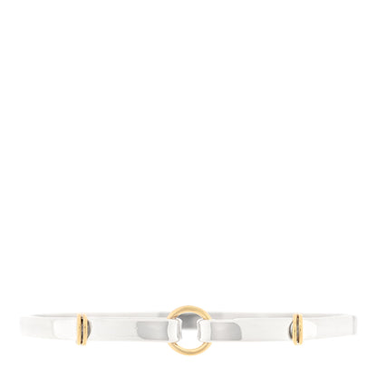 Tiffany Sterling Silver 18K Yellow Gold Double Loop Bangle Bracelet 1 of 3