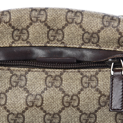 Gucci GG Plus Monogram Double Pocket Belt Bag Dark Brown 10 of 12