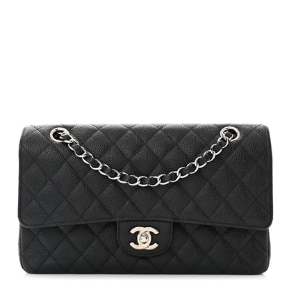 Chanel Caviar Quilted Medium Double Flap Black 1 of 11