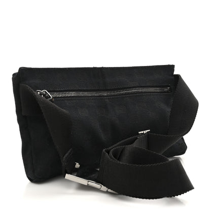 Gucci GG Monogram Double Pocket Belt Bag Black 5 of 23