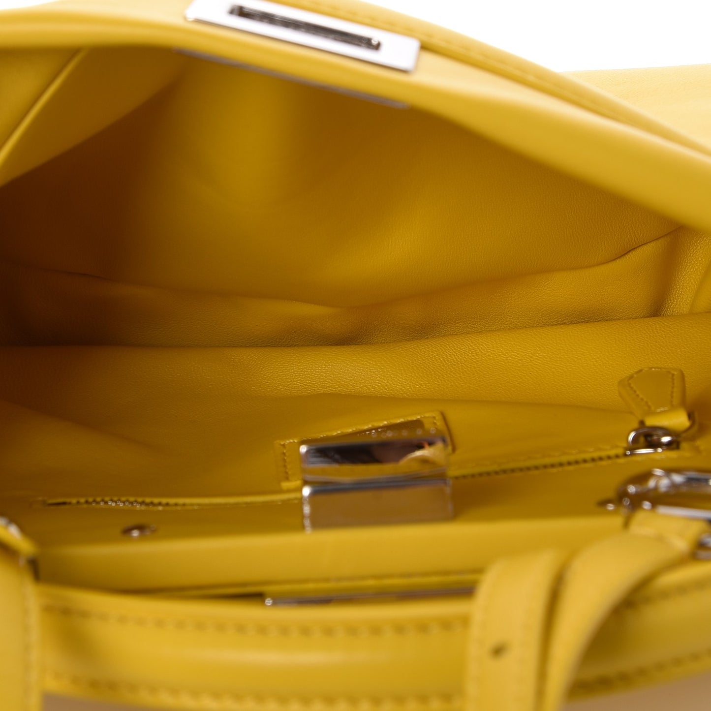 Nappa Mini Peekaboo Iconic Satchel Lime