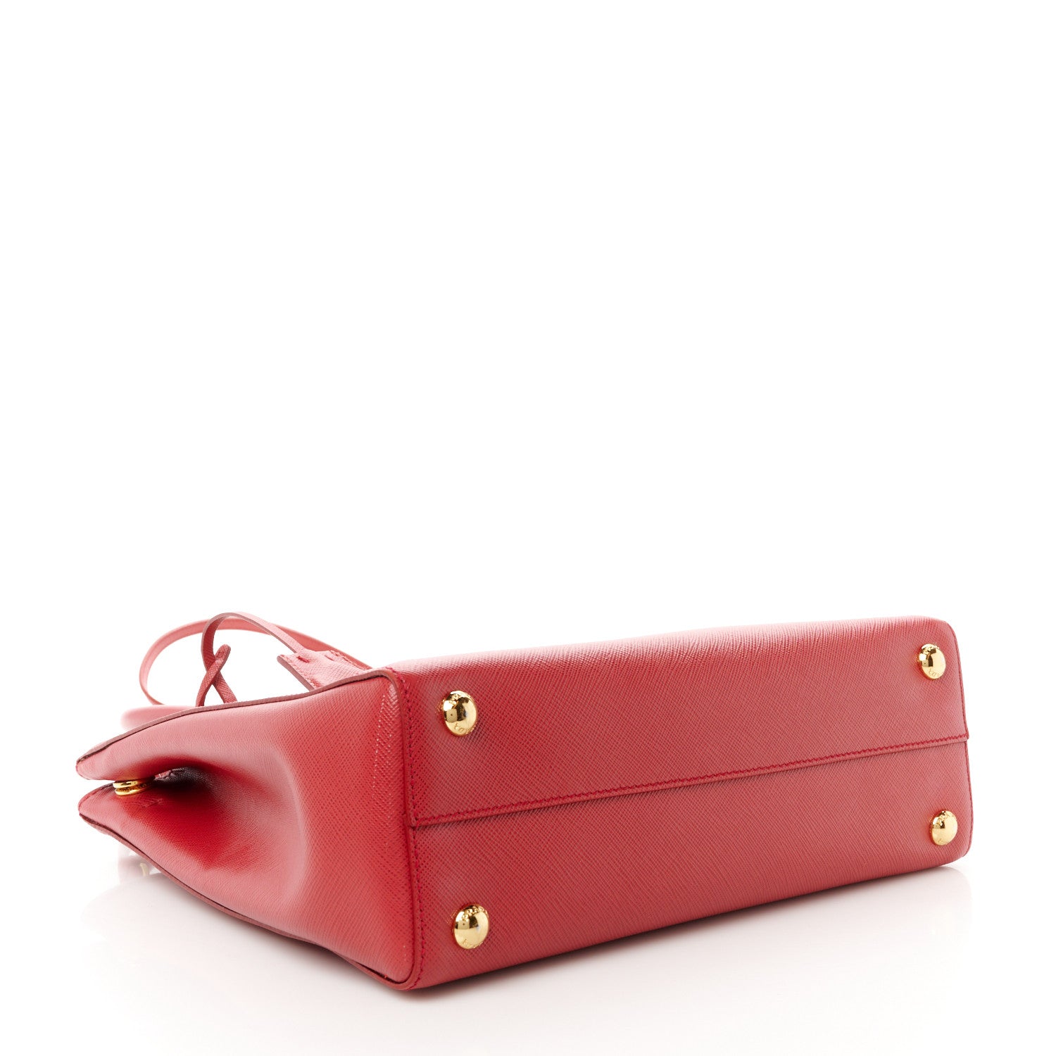 Prada Saffiano Lux Parabole Tote Fuoco 4 of 13