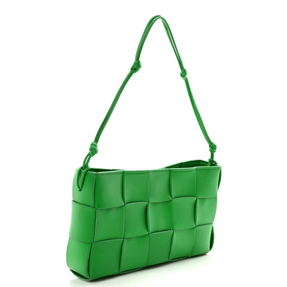 Bottega Veneta Calfskin Maxi Intrecciato Cassette Pouch On Strap Parakeet 3 of 9