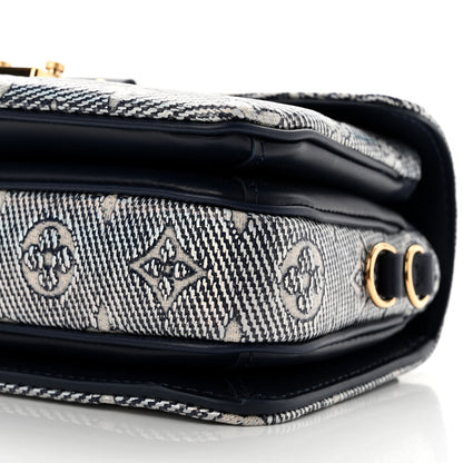 Louis Vuitton Monoglam Pochette Metis East West Blue 9 of 9