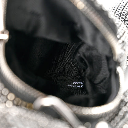 Alexander Wang Crystal Mesh Beiress Wristlet Black 5 of 8
