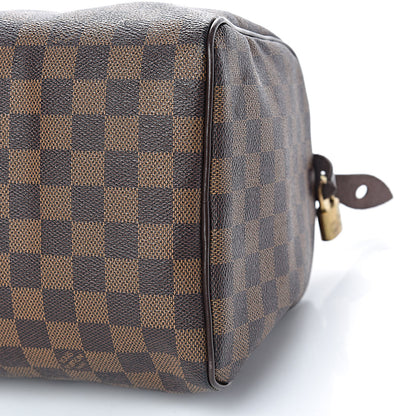 Louis Vuitton Damier Ebene Speedy 30 11 of 12