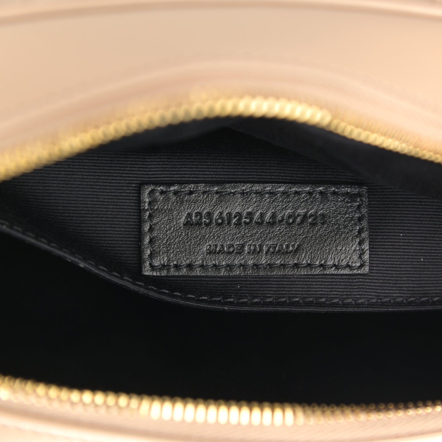 Calfskin Matelasse Monogram Lou Camera Bag Dark Beige