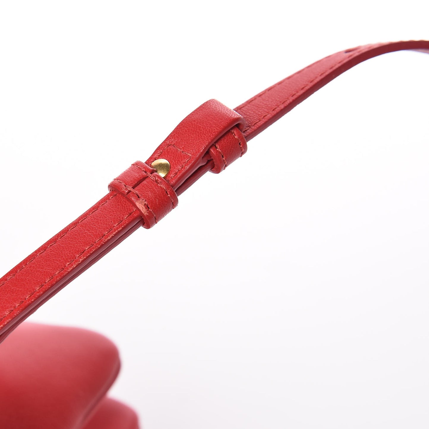 Lambskin Large Trio Crossbody Bag Red