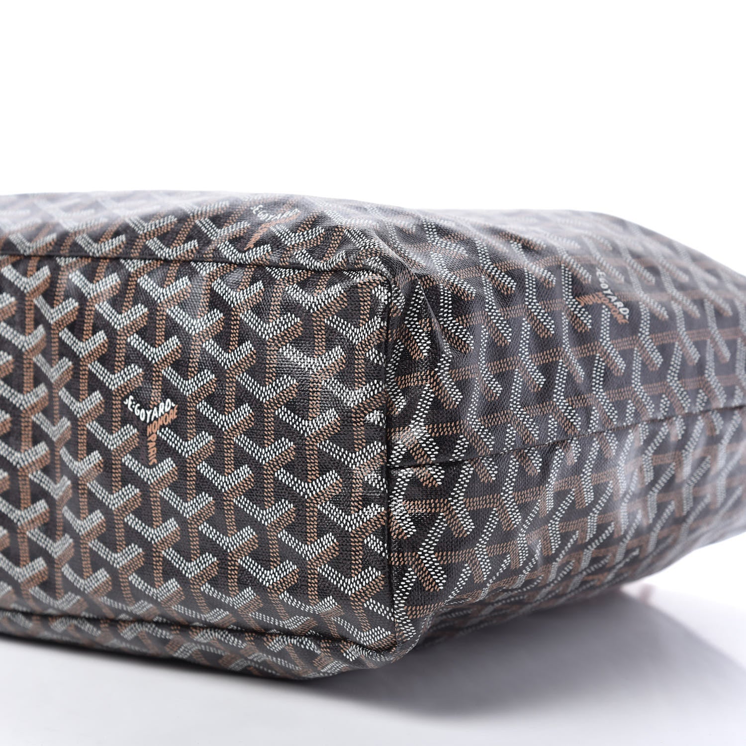 Goyard Goyardine Saint Louis PM Black Gold 7 of 9